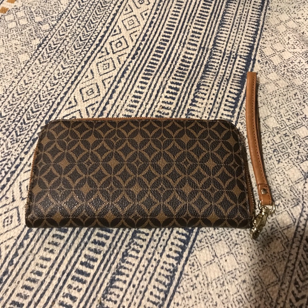 Patterned Fossil Wallet